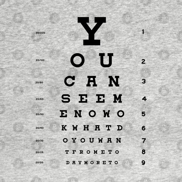 Eye Chart by CreativePhil